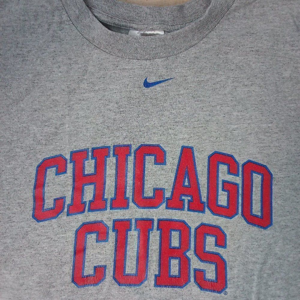 Nike Mid Swoosh Chicago Cubs T-Shirt Travis Scott